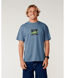 RIP SCRIPT ICON TEE - BLUEFIN