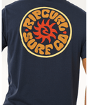 PACIFIC RINSE CIRCLE TEE - DARK NAVY