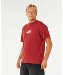 RIP CURL MEDINA INNER VISION SPRAY TEE- MERLOT