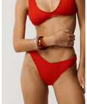 RIP CURL VIBE SURF HIGH CHEEKY - RED
