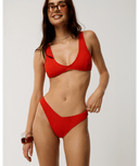 RIP CURL VIBE SURF HIGH CHEEKY - RED
