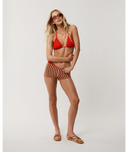 RIP CURL VIBE SURF MULTI FIT TRI - RED