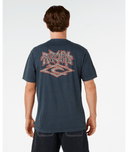 RIP CURL LIQUID TRIPS ARCH TEE - WASHED BLACK