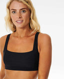 RIP CURL PREMIUM SURF D-DD CROP - BLACK