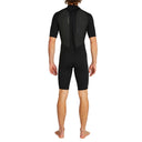 O'NEILL FACTOR BACK ZIP SHORT SLEEVE SPRING 2MM - BLK/BLK