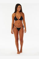 RIP CURL PREMIUM SURF TIE SIDE SKIMPY PANT - BLACK