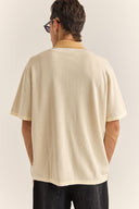 RHYTHM LOMA KNITTED SS SHIRT - NATURAL