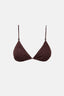 RHYTHM AMAZON SLIDE TRI TOP - CHOCOLATE