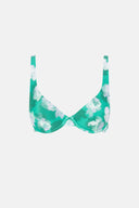 RHYTHM BONITA FLORAL UNDERWIRE TOP - GREEN