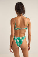 RHYTHM BONITA FLORAL UNDERWIRE TOP - GREEN