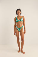 RHYTHM BONITA FLORAL UNDERWIRE TOP - GREEN