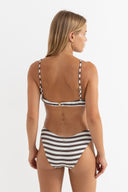 RHYTHM TAMI STRIPE HOLIDAY PANT - CHOCOLATE