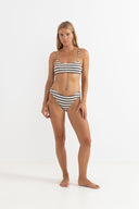 RHYTHM TAMI STRIPE HOLIDAY PANT - CHOCOLATE