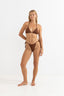 RHYTHM SUNSET SLIDE TRI TOP - CHOCOLATE