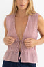 RHYTHM TIE FRONT TOP - FIRE