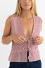 RHYTHM TIE FRONT TOP - FIRE