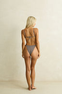 RHYTHM DREAMER SLIDE TRI TOP - CHOCOLATE