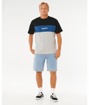 UNDERTOW TEE - BLACK/GREY