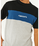 UNDERTOW TEE - BLACK/GREY