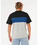 UNDERTOW TEE - BLACK/GREY