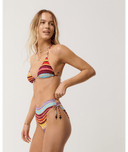 RIP CURL RETRO STRIPE SLIDING TRI - MULTI