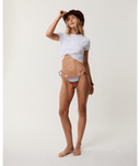 RIP CURL RETRO STRIPE HI LEG BARE - MULTI
