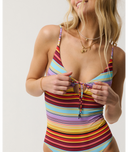 RIP CURL RETRO STRIPE FULL 1PC - MULTI