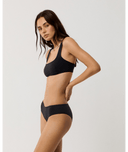 RIP CURL S-SERIES CROP - BLACK