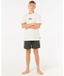 BOYS RAW ENERGY LOGO TEE - BONE