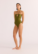 IRINA CUT OUT ONE PIECE - KHAKI