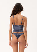 AFENDS THEA - TANKINI - MIDNIGHT CHECK