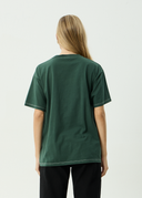 AFENDS HAVE A GOOD DAY OVERSIZED TEE - PINE