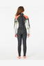 JUNIOR GIRLS DAWN PATROL 3/2mm BACK ZIP FULL SUIT - CHARCOAL