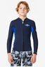 RIP CURL BOYS DAWN PATROL LONG SLEEVE JACKET - NAVY