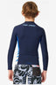 RIP CURL BOYS DAWN PATROL LONG SLEEVE JACKET - NAVY