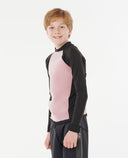 RIP CURL KIDS FBOMB NEO POLY LS - BLACK