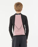 RIP CURL KIDS FBOMB NEO POLY LS - BLACK