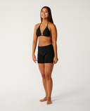 RIP CURL WOMENS DAWN PATROL 1.5MM SHORT 8" - BLACK