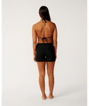 RIP CURL WOMENS DAWN PATROL 1.5MM SHORT 8" - BLACK