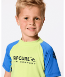 BOY SHOCK UPF S/S - LIME