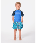 BOY SHOCK UPF S/S - BLUE GUM