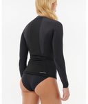 RIP CURL WOMENS FLASHBOMB NEO POLY LONG SLEEVE TOP - BLACK