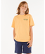 BOYS ERUPTION TEE - MANDARIN ZEST