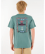 RIP CURL BOYS ERUPTION TEE - BLUESTONE