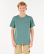 RIP CURL BOYS ERUPTION TEE - BLUESTONE