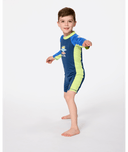 BOY COSMIC UPF L/S SPRING SUIT - LIGHT NAVY