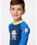 BOY COSMIC UPF L/S SPRING SUIT - LIGHT NAVY