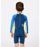 BOY COSMIC UPF L/S SPRING SUIT - LIGHT NAVY