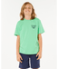 RIP CURL BOYS LIVED THE SEARCH TEE - NEON GREEN