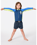 BOY COSMIC UPF L/S ZT - LIGHT NAVY